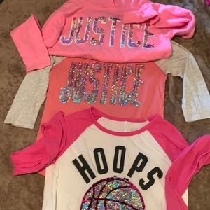 3 Justice tops